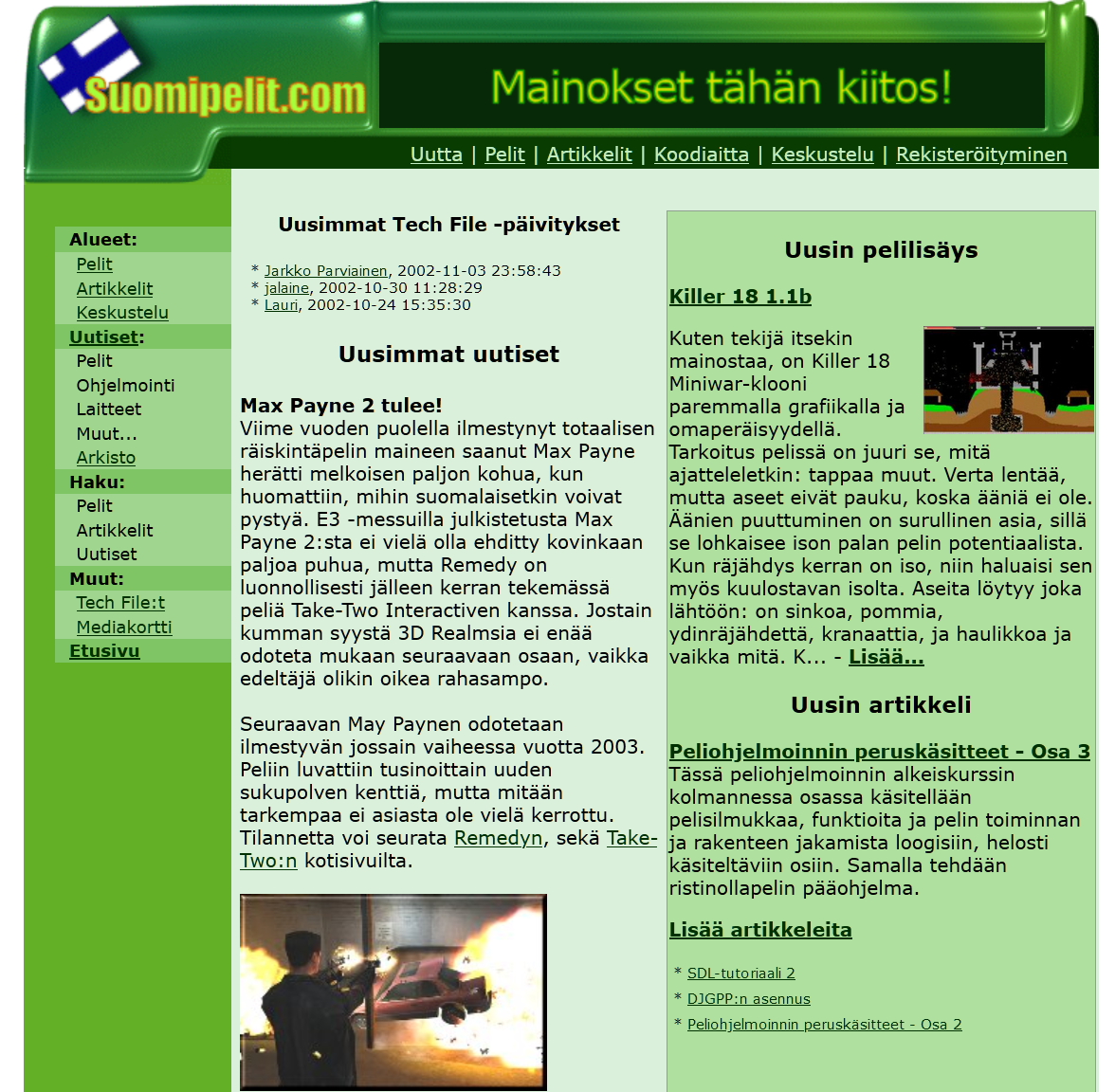 Suomipelit.com 2002